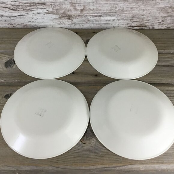 Corelle Summer Blossom Beige 6 3/4" Bread Plates Set Of 4 Floral Pattern Vintage - Picture 6 of 16